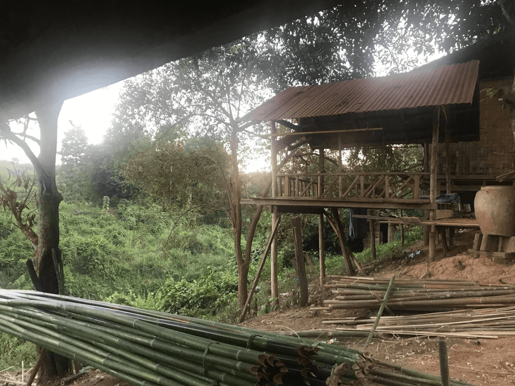 Hytte i Laos 